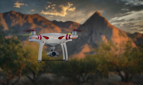 latanie dronem