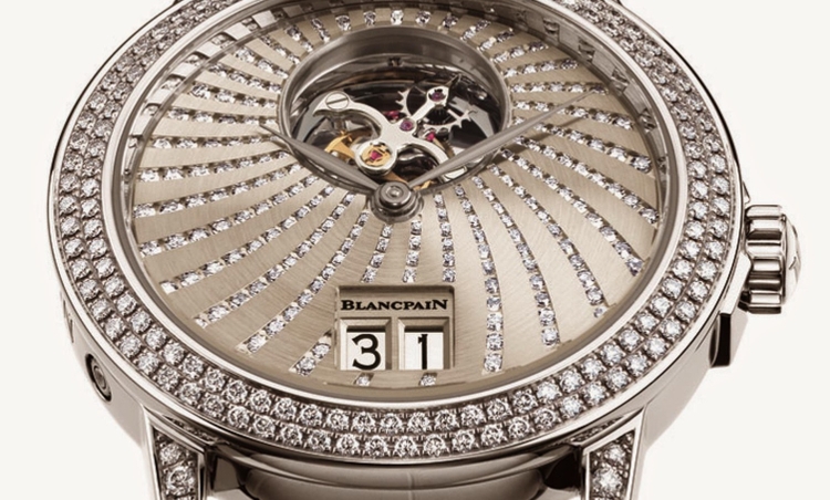 Sparkling radiance Blancpain watch