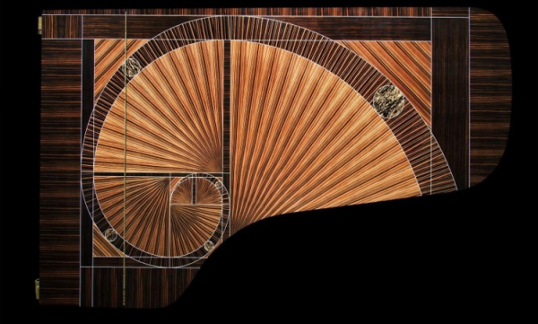 Steinway &amp; Sons 600,000th Piano - Fibonacci