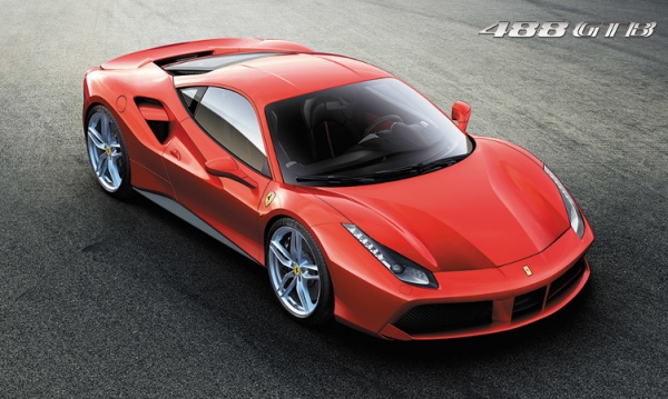 Ferrari 488 GTB: extreme power for extreme driving thrills